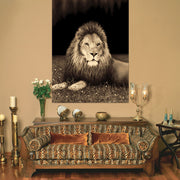 Medori Lion Black Rug