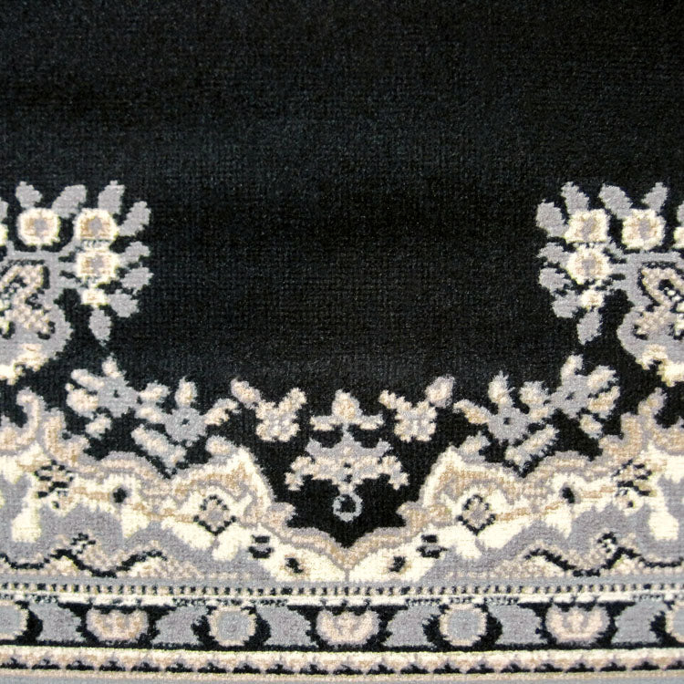 Medori Zeal Black Runner Rug