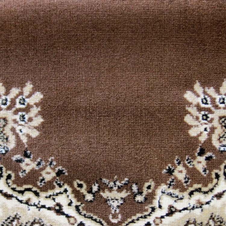 Medori Zeal Brown Runner Rug