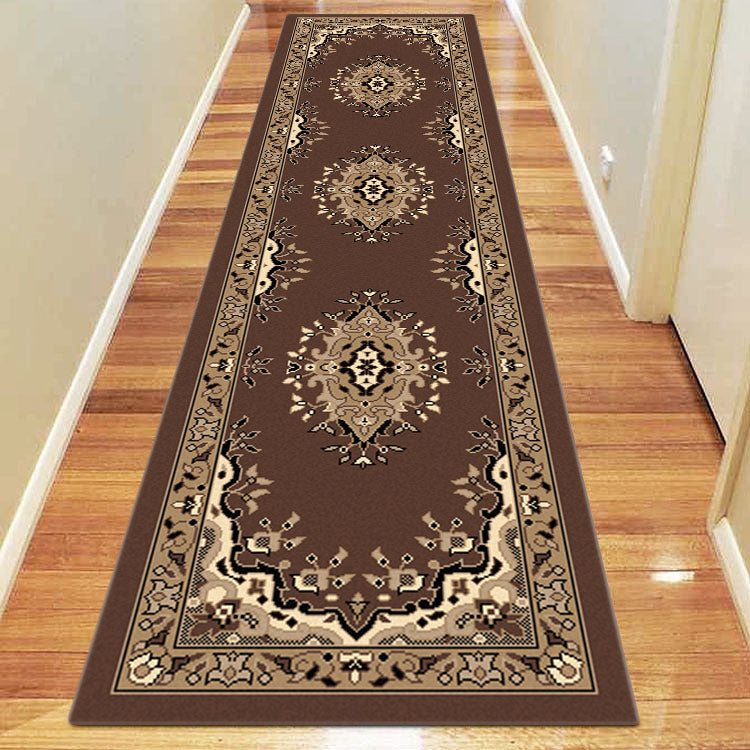 Medori Zeal Brown Runner Rug