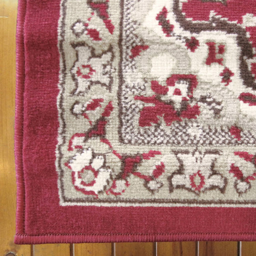 Medori Zeal Red Runner Rug