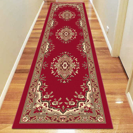 Medori Zeal Red Runner Rug