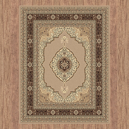 Medori Mettle Beige Runner Rug