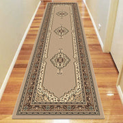 Medori Mettle Beige Runner Rug