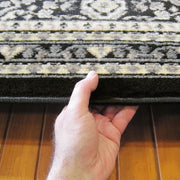 Medori Mettle Black Rug