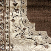 Medori Mettle Brown Runner Rug