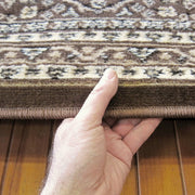 Medori Mettle Brown Runner Rug