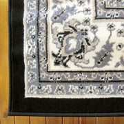 Medori Fervor Black Runner Rug