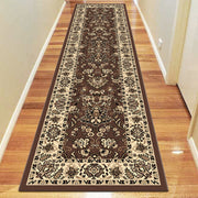 Medori Fervor Brown Runner Rug