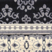 Medori Craze Black Runner Rug