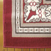 Medori Craze Red Runner Rug