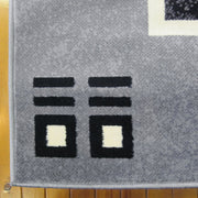 Medori Delight Black Runner Rug