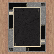 Medori Delight Black Rug