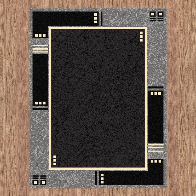 Medori Delight Black Rug