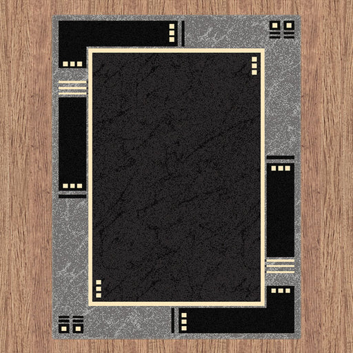Medori Delight Black Rug