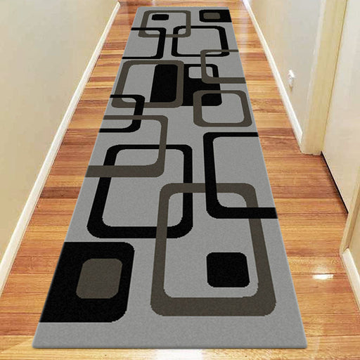 Medori Swing Grey Runner Rug