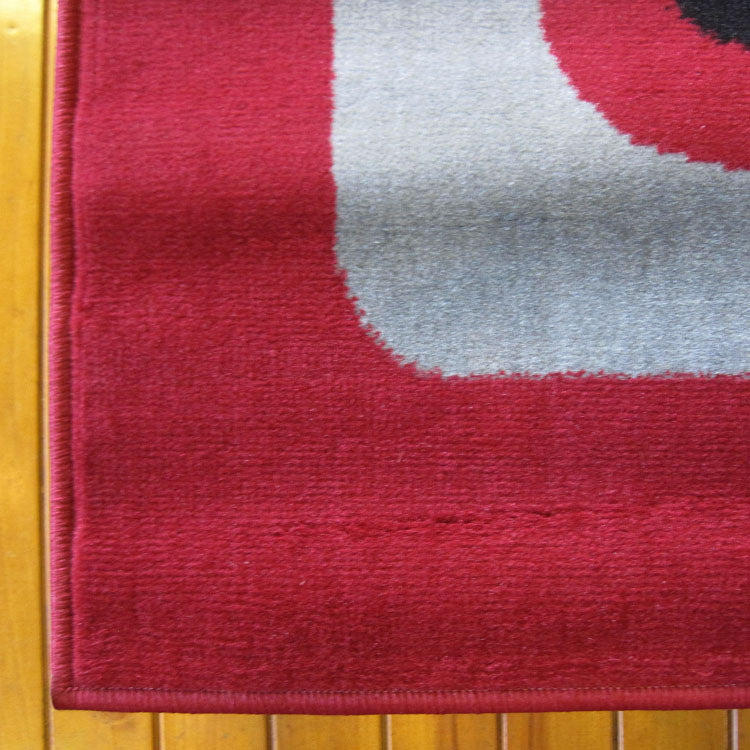 Medori Swing Red Runner Uniart Rug