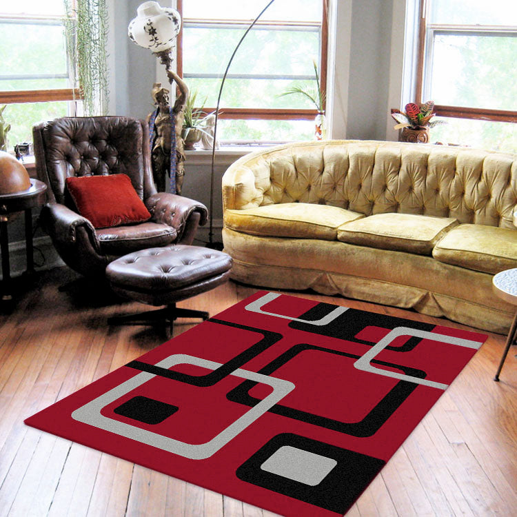Medori Swing Red Rug