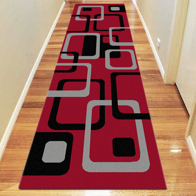 Medori Swing Red Runner Uniart Rug