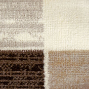 Medori Slot Beige Runner Rug