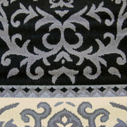 Medori Coral Black Runner Rug