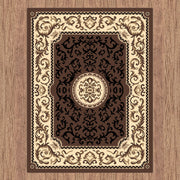 Medori Coral Brown Rug