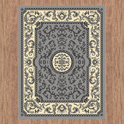 Medori Coral Grey Rug