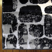 Medori Garnet Black Rug