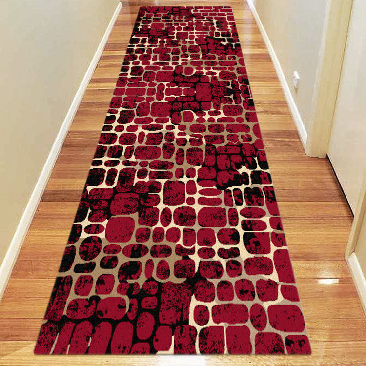 Medori Garnet Red Runner Rug
