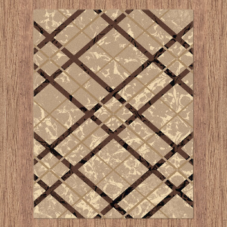 Medori Maroon Beige Rug