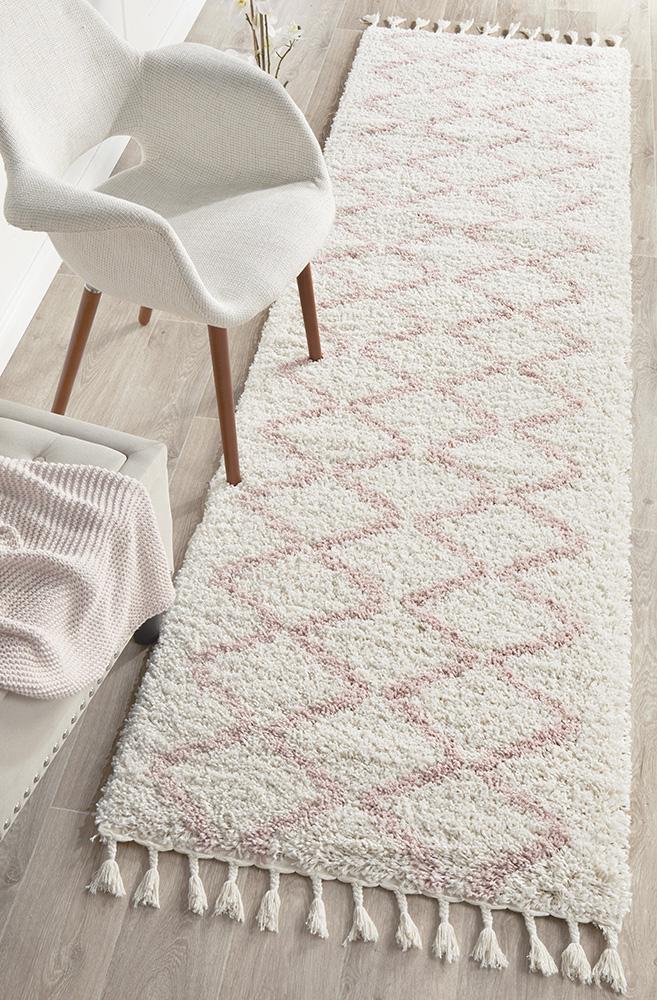 Xanthous Pink Runner Rug