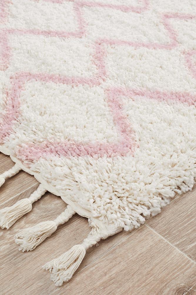 Xanthous Pink Runner Rug