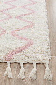 Xanthous Pink Runner Rug