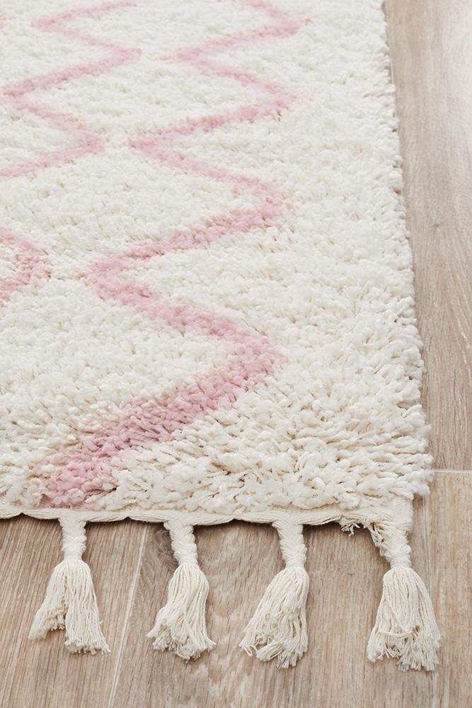 Xanthous Pink Runner Rug