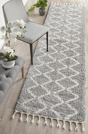 Xanthous Silver Runner Rug