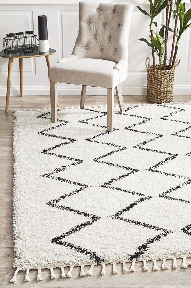 Xanthous White Rug