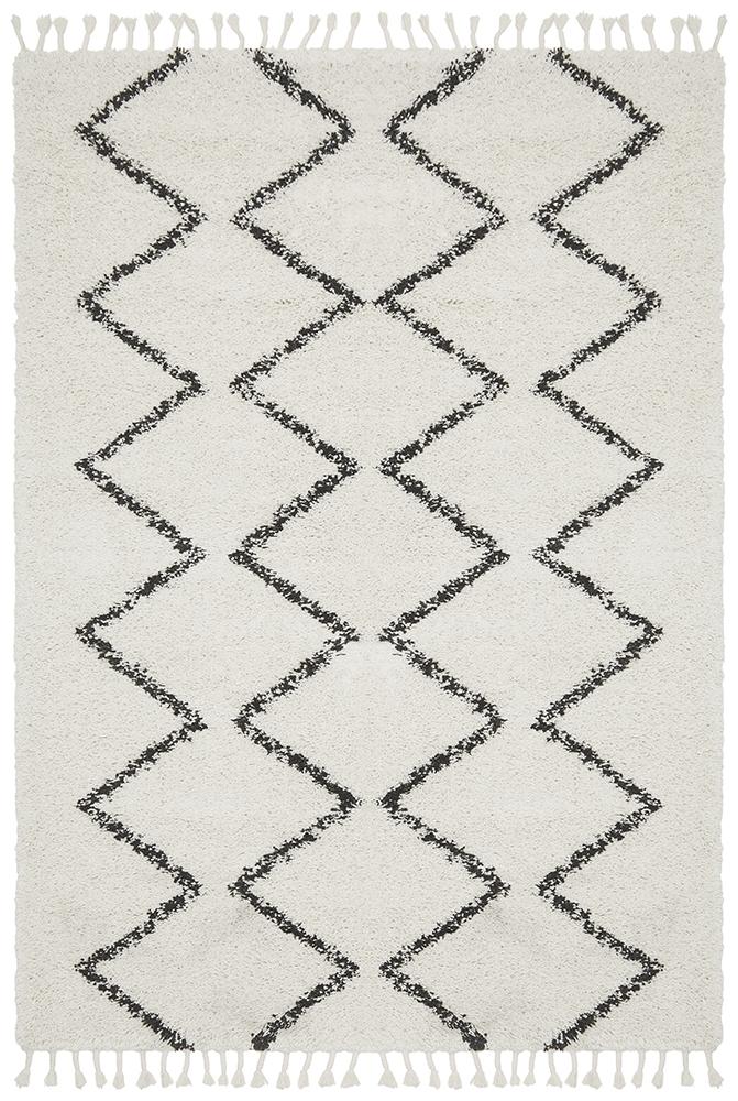 Xanthous White Rug