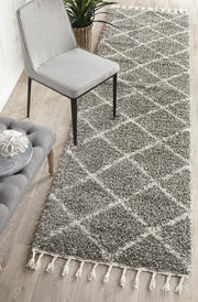 Buff Grey Runner Rug