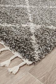 Buff Grey Runner Rug