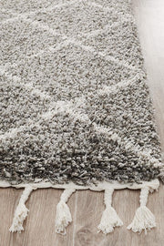 Buff Grey Runner Rug