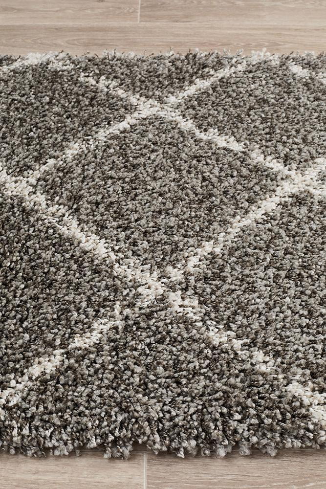 Buff Grey Runner Rug