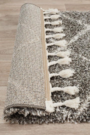 Buff Grey Runner Rug
