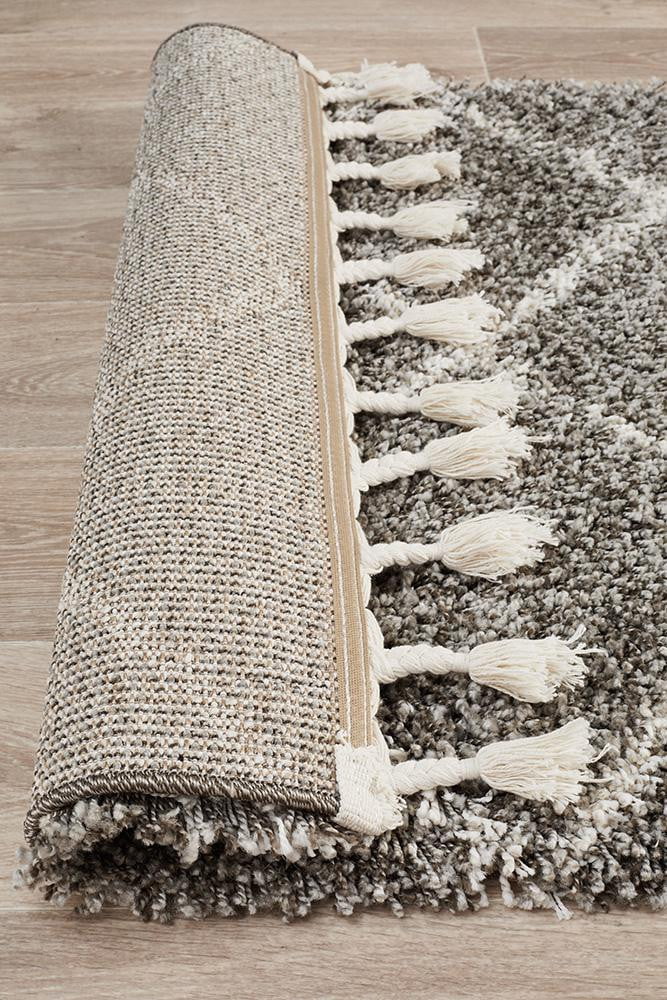 Buff Grey Runner Rug