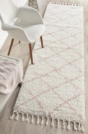 Buff Pink Runner Rug