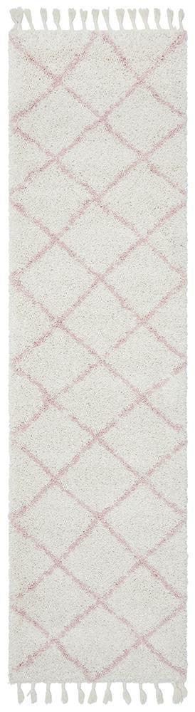 Buff Pink Runner Rug