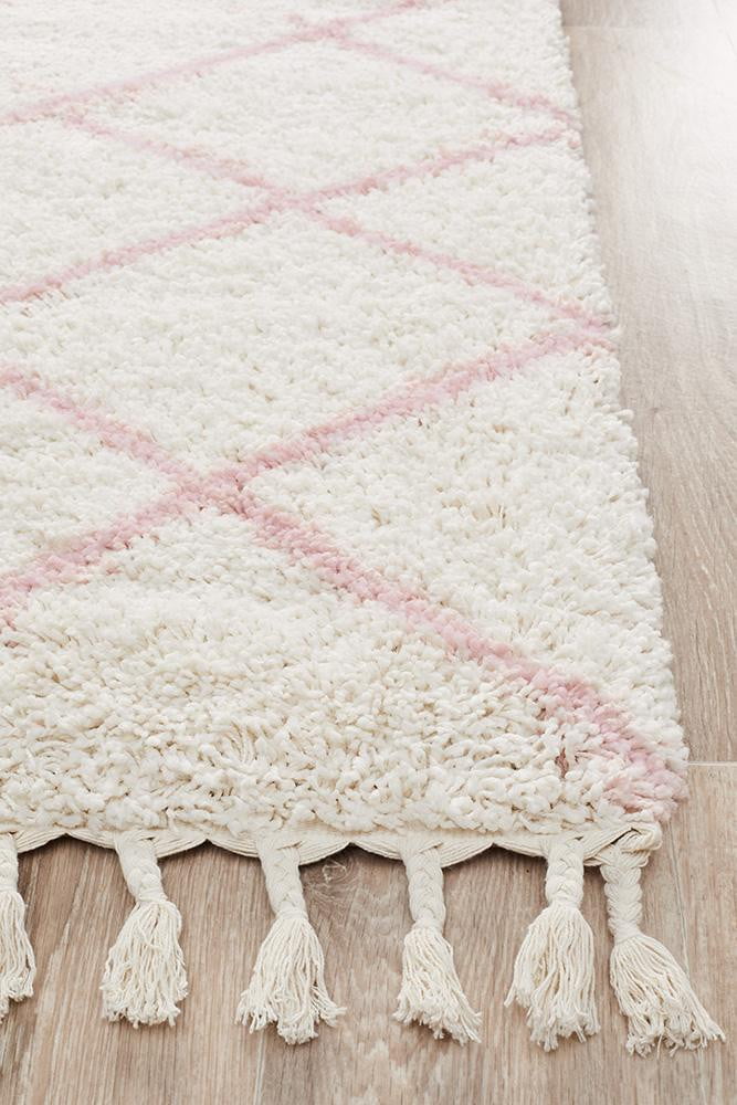 Buff Pink Runner Rug