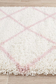 Buff Pink Runner Rug