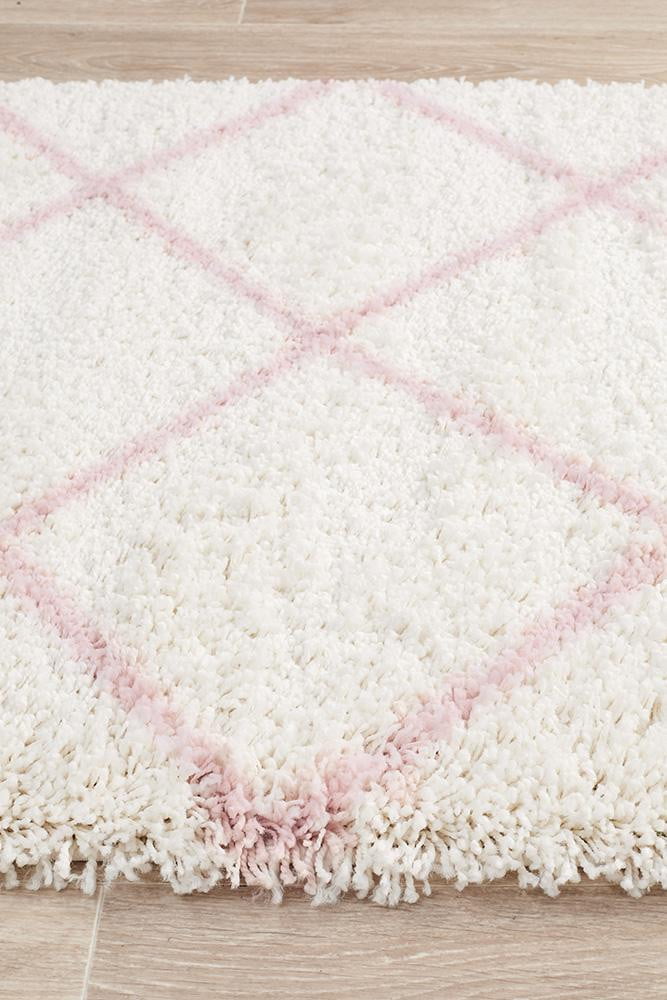 Buff Pink Runner Rug