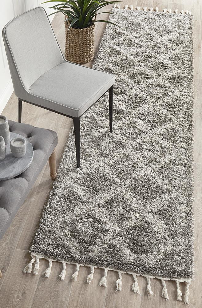 Bisque Grey Runner Rug