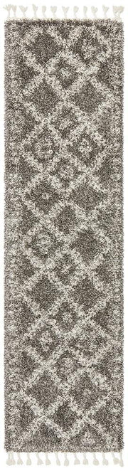 Bisque Grey Runner Rug